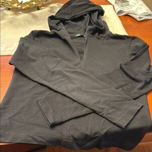 Zara Black Hoodie Sweatshirt